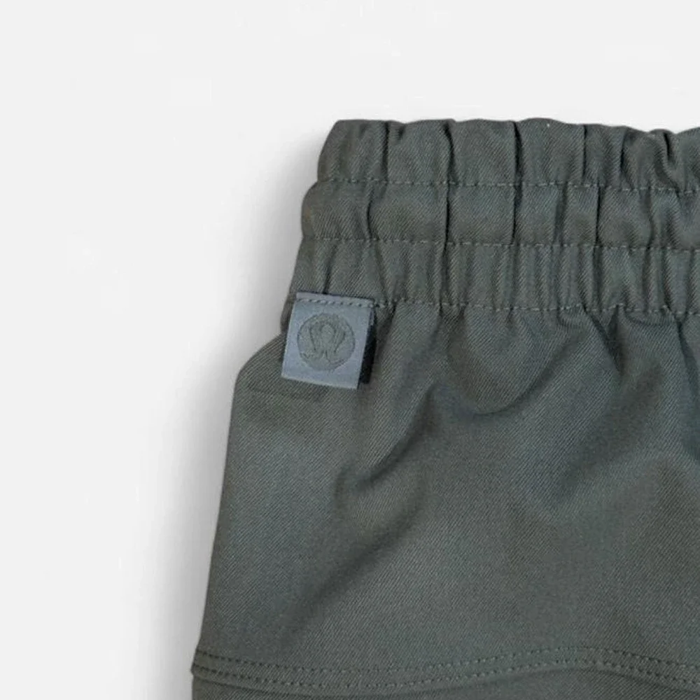 Lululemon Jogger Pants Mens Small Olive Green Stretch Drawstring Athletic